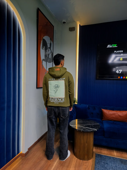 Hoodie oversize of PATIENCE – صبر