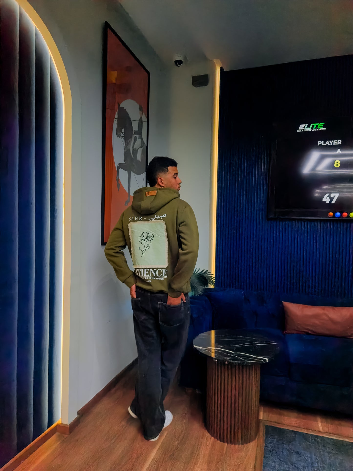 Hoodie oversize of PATIENCE – صبر