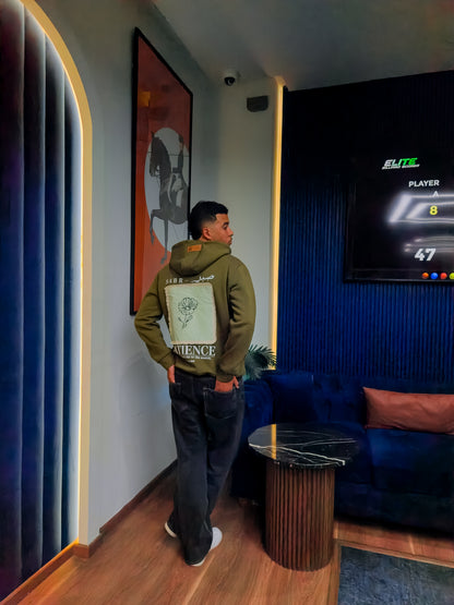 Hoodie oversize of PATIENCE – صبر