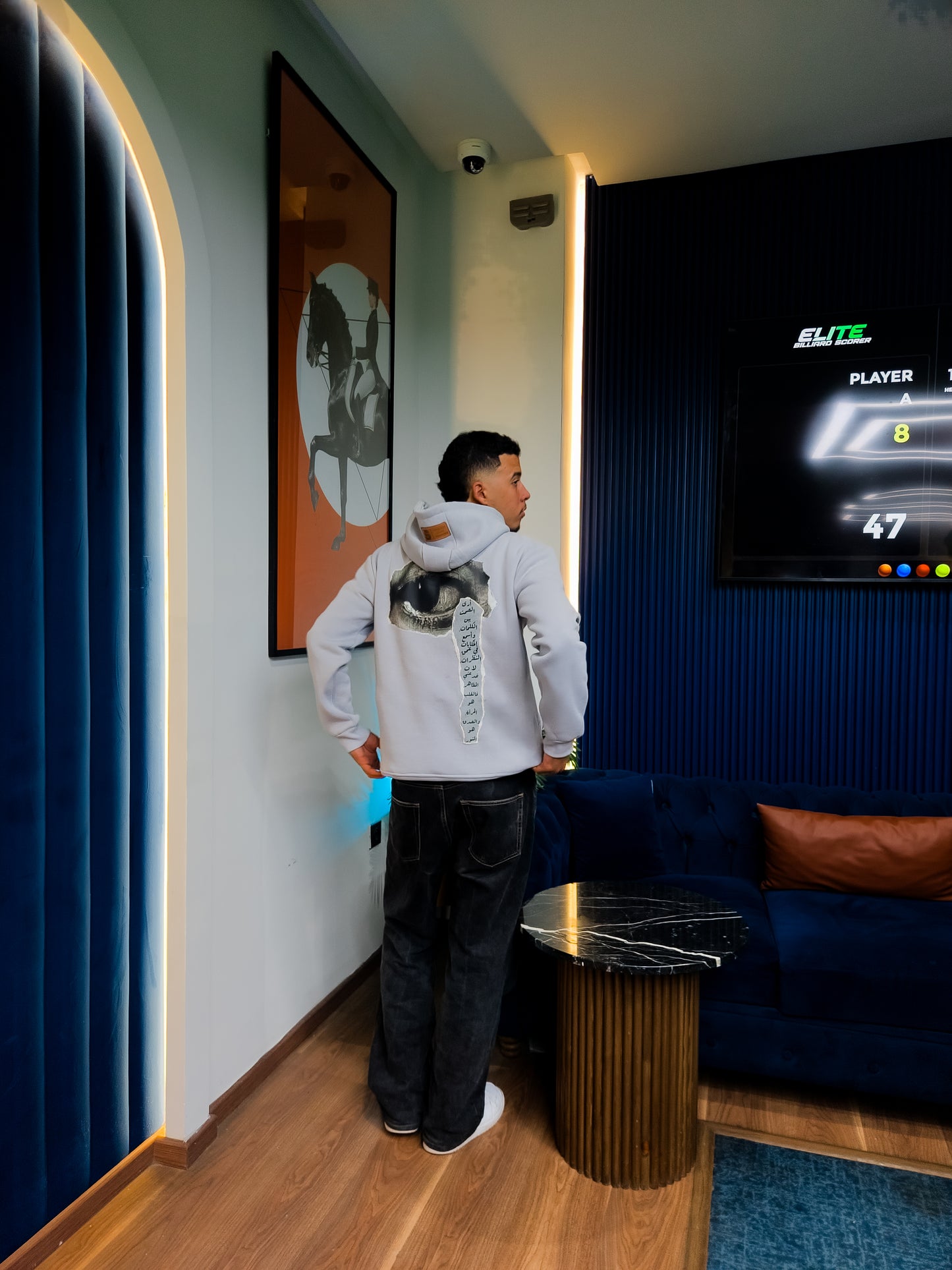 Hoodie oversize of SILENCE – صمت