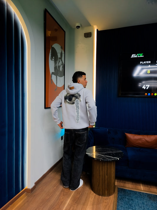 Hoodie oversize of SILENCE – صمت