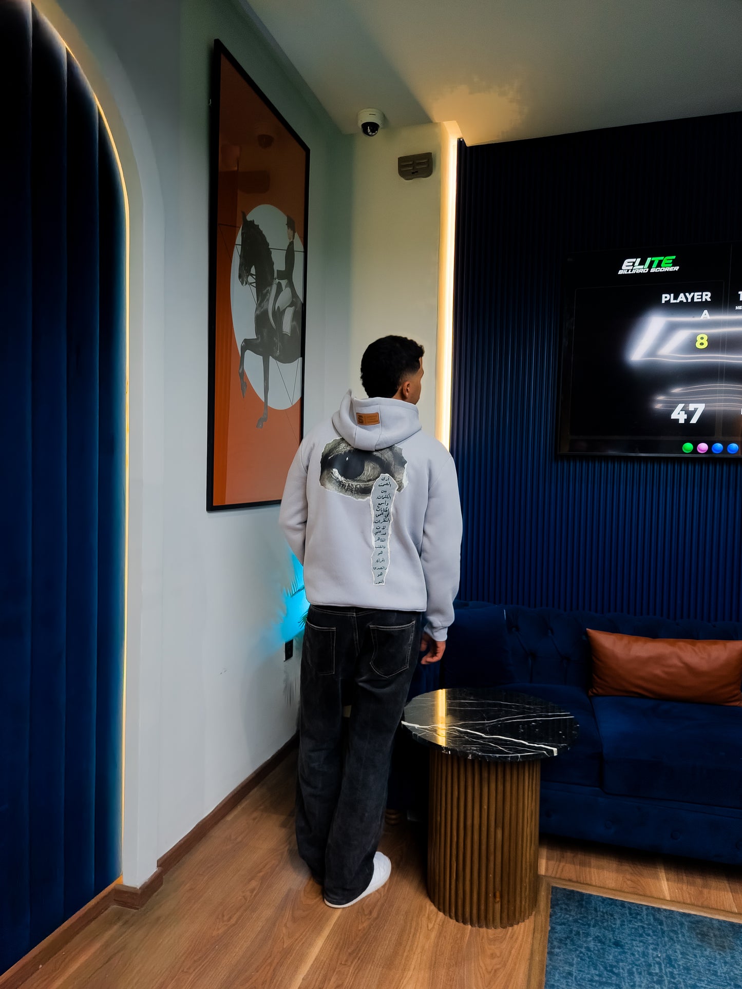 Hoodie oversize of SILENCE – صمت