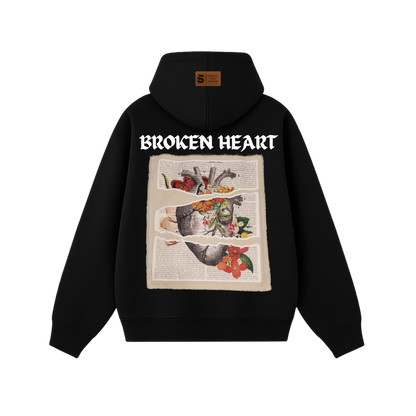Hoodie oversize of BROKEN HEART