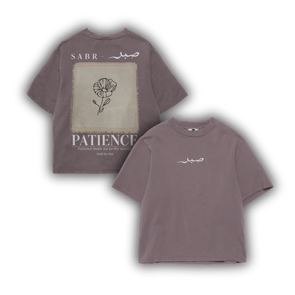 T-shirt of PATIENCE – صبر