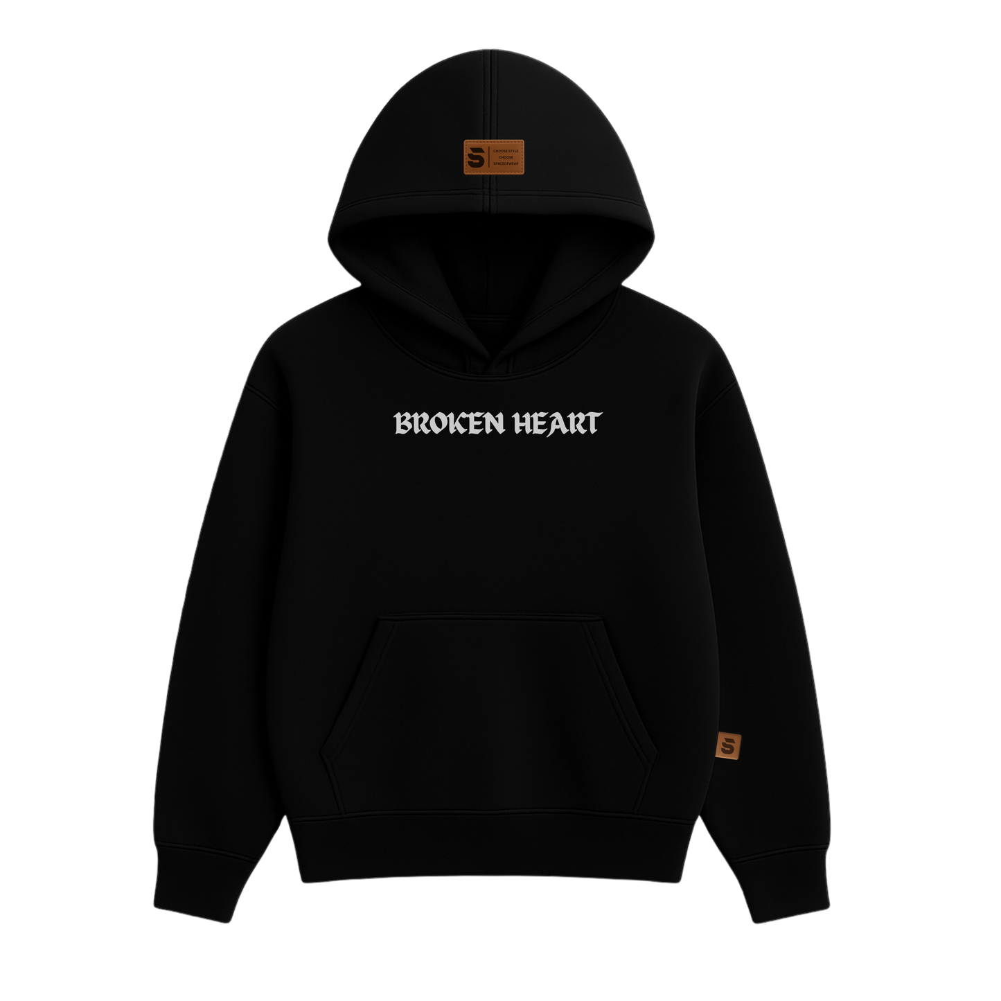 Hoodie oversize of BROKEN HEART