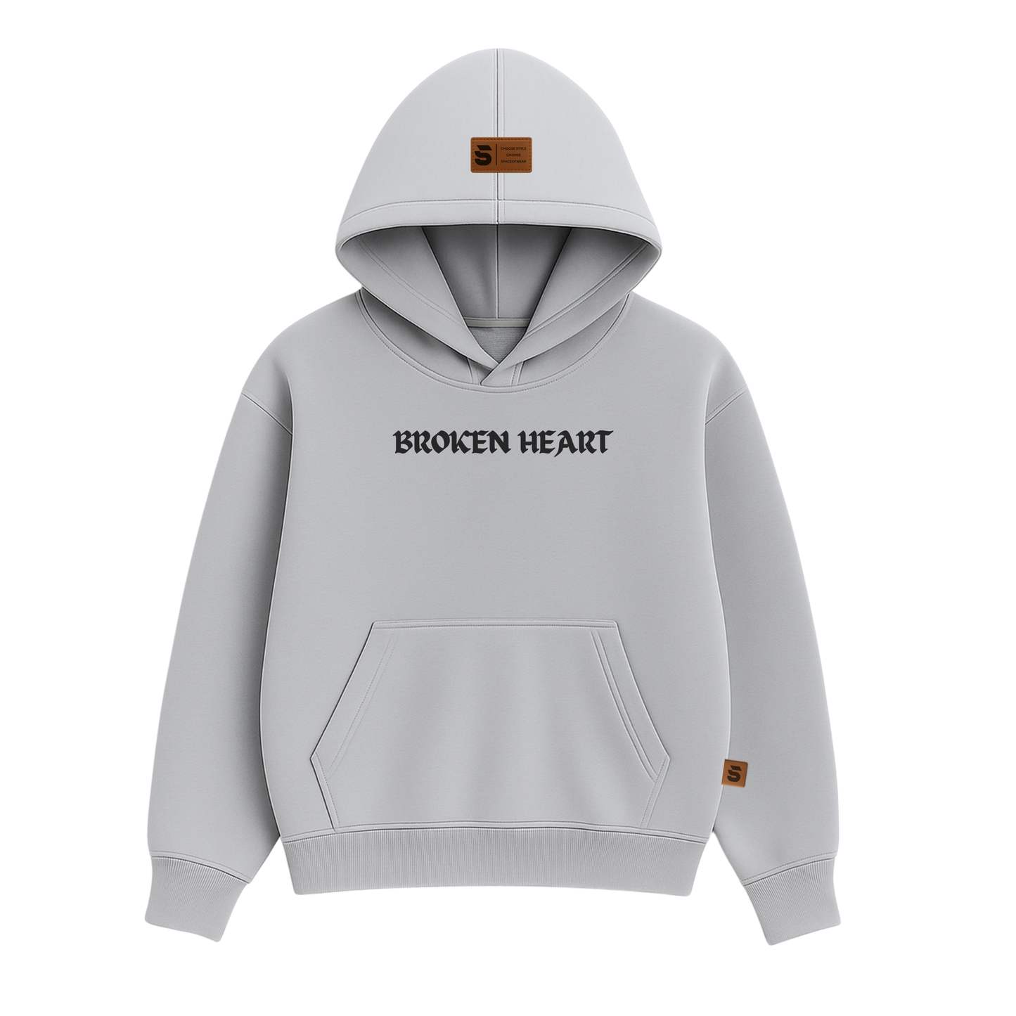 Hoodie oversize of BROKEN HEART