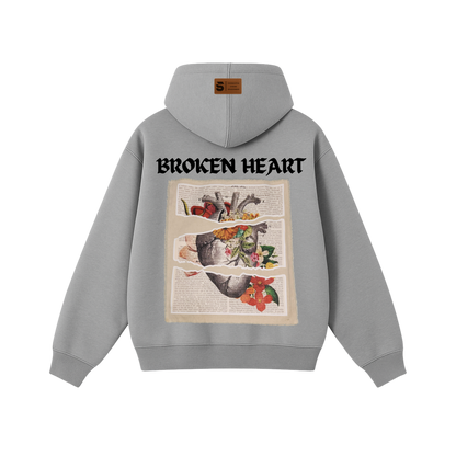 Hoodie oversize of BROKEN HEART