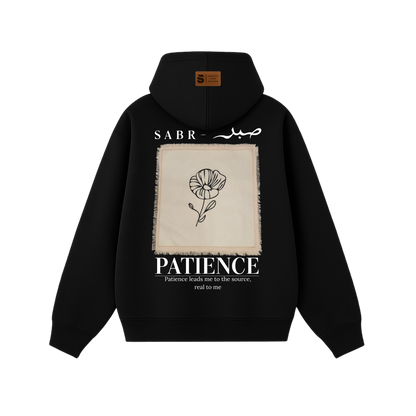 Hoodie oversize of PATIENCE – صبر